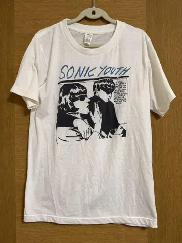 SONIC YOUTH 티셔츠 화이트