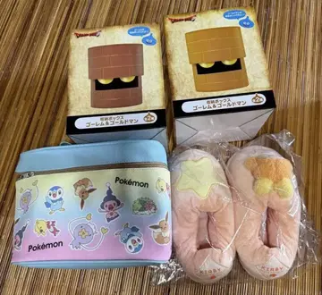 드래곤 퀘스트, 커비, 포켓몬, 잡화 4종 묶음 판매