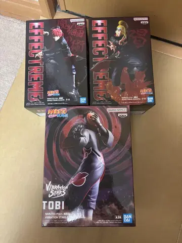 NARUTO 아카츠키 토비 전갈 데이다라 피규어 3종 세트