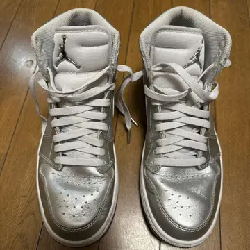 Air Jordan 실버 하이컷 신발 골프화