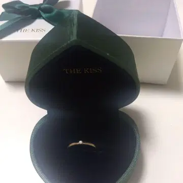 THE KISS 심플 골드 링