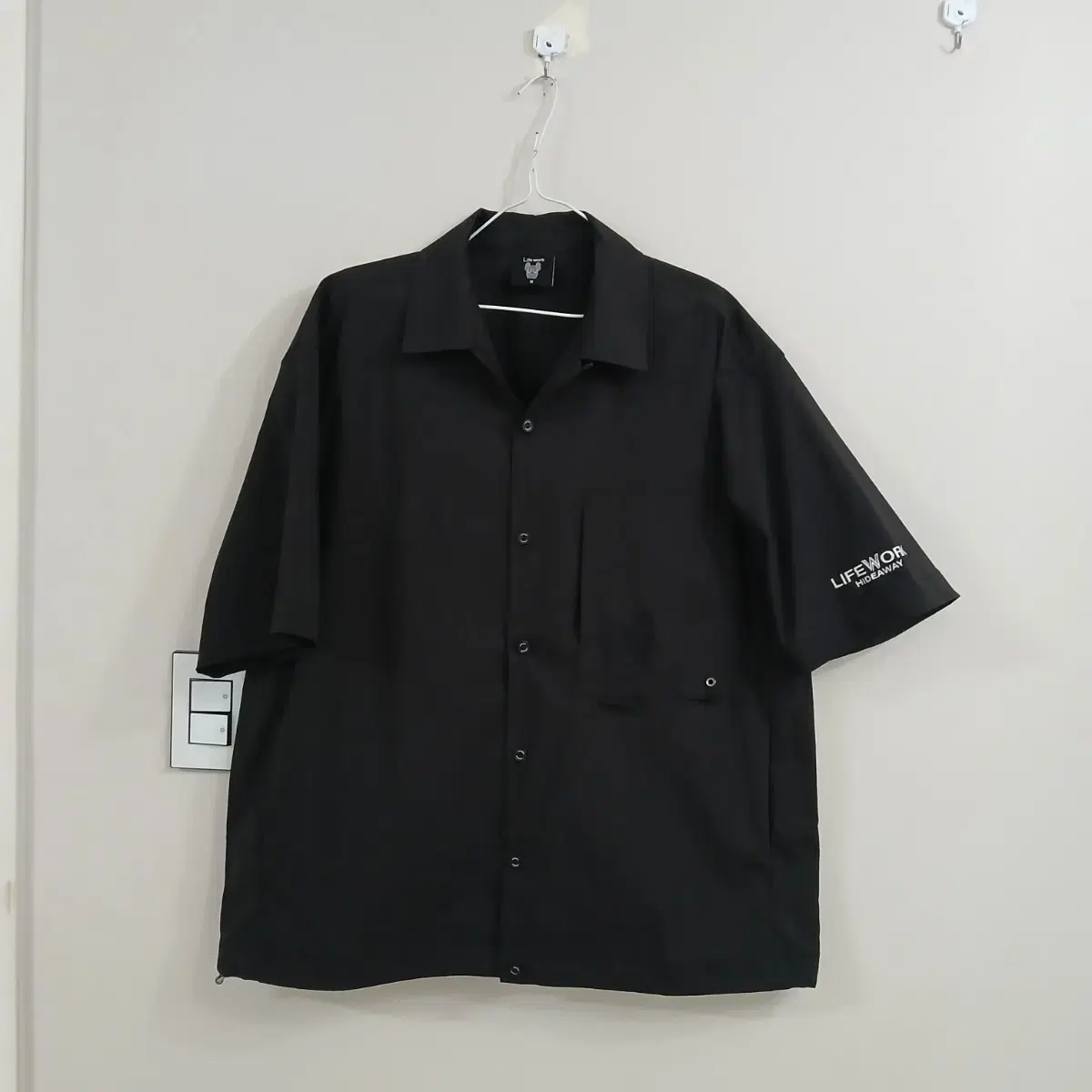 (Unused) Lifework vahn-sleeve shirt, genuine size 100