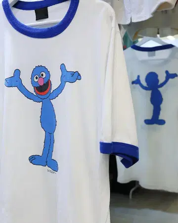 90s 세서미 스트릿 글로버 티셔츠