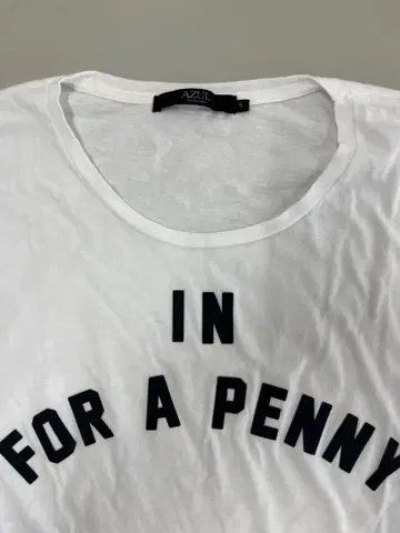AZUL 반팔 티셔츠 IN FOR A PENNY