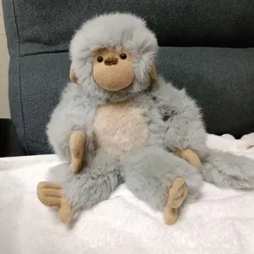 그레이 원숭이 봉제 인형