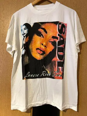 sade 샤데 티셔츠 summer deluxe y2k L 화이트