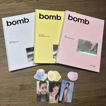 bomb 3 형태 세트 공식 트레이딩 카드 세트