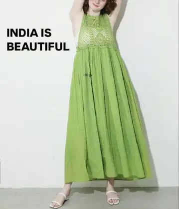 INDIA IS BEAUTIFUL 크로셰 도킹 원피스