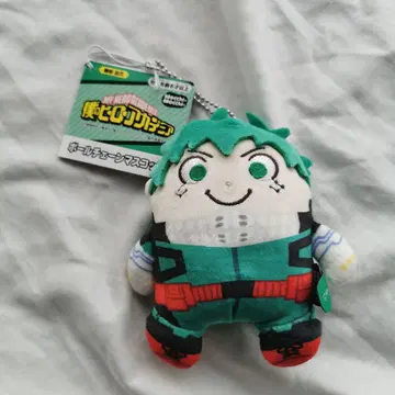 나의 히어로 아카데미아 미도리야 이즈쿠 봉제 인형 공 체인 마스코트