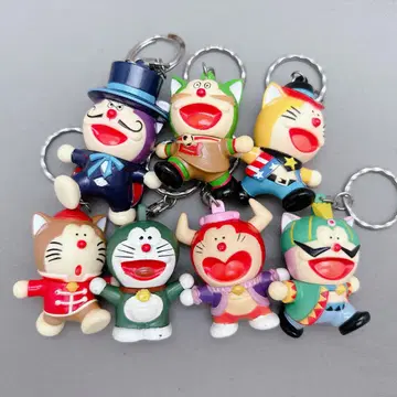 도라에몽 키링 7개 묶음 판매 레트로