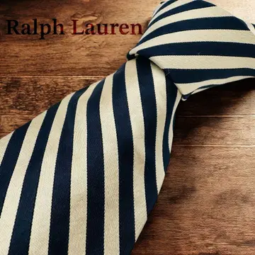 Ralph Lauren 랄프 로렌 넥타이 레지멘탈 네이비