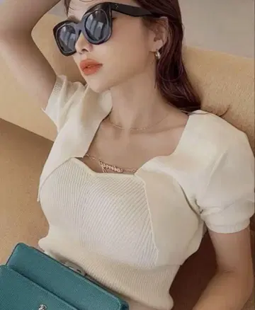eimy istoire 에이미 이스트 월 체인 크롭 가디건