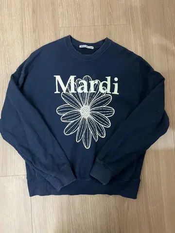 mardi 꽃무늬 트레이닝복