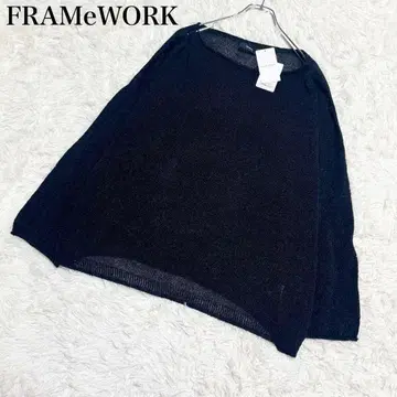24SS FRAMeWORK 워셔블 뉘앙스 와이드 풀오버