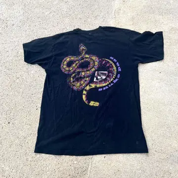 90s Marlboro SNAKE PASS 프린트 티셔츠 XL 싱글
