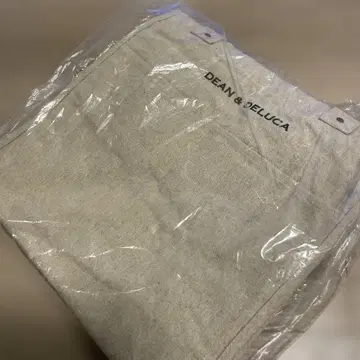DEAN&DELUCA 딘앤델루카 린넨 마켓 토트백 L