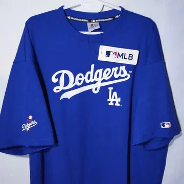새상품 티셔츠 3L 다저스 MLB 로고 흐릿한 프린트 오타니 쇼헤이 반팔