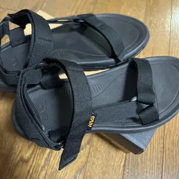 Teva 블랙 스포츠 샌들