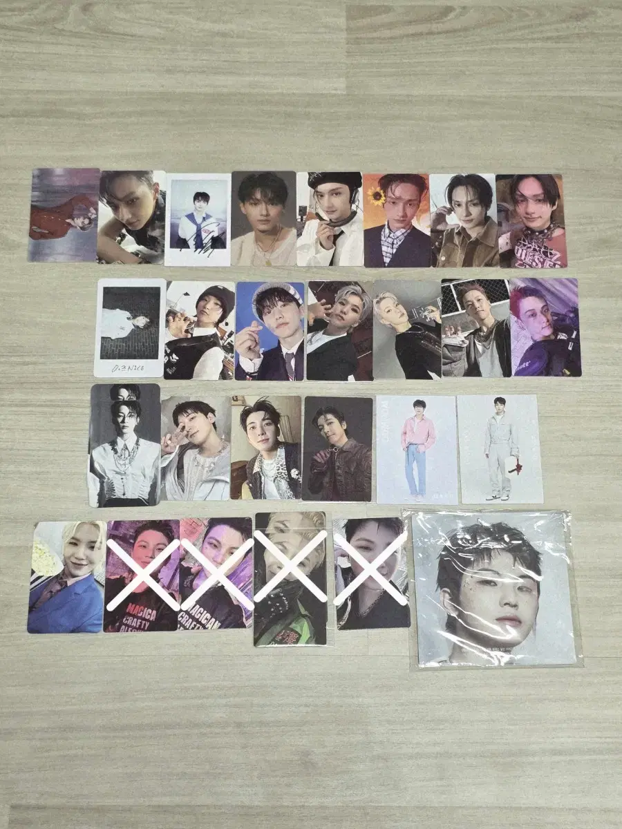 Seventeen jun hoshi wonwoo woozi poca wts