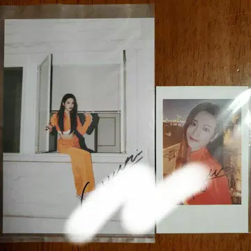 fromis_9 규리 Midnight Guest 친필 사인 폴라로이드