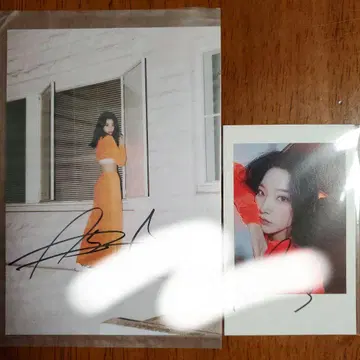 fromis_9 세롬 Midnight Guest 친필 사인 폴라로이드