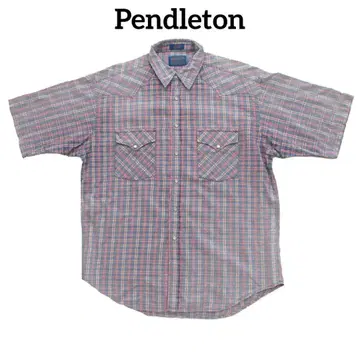Pendleton 펜들턴 웨스턴 셔츠 반팔 셔츠 페드