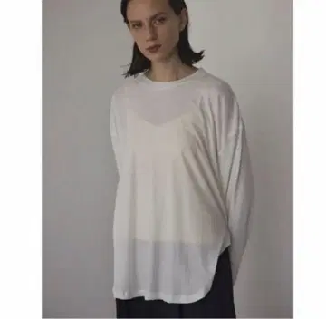 sheer long t-shirt 블랙 바이 마우지