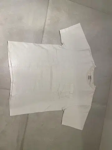 CAMBER 화이트 티셔츠 포켓 부착