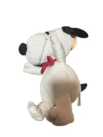 쇼와 레트로 스누피 봉제 인형 나비 넥타이 버전