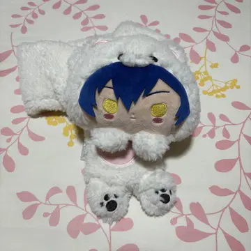 화이트 곰 머플러 사자나미 쥰 앙스타