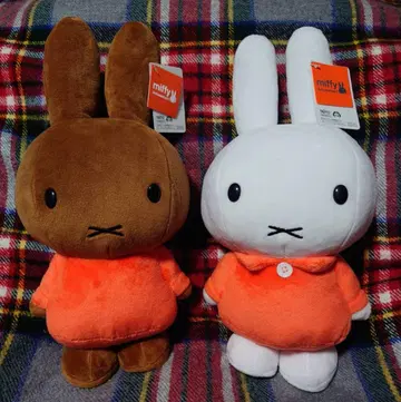 miffy 봉제 인형 2종 세트 미피&멜라니