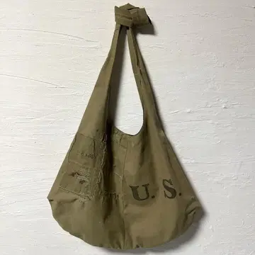 빈티지 밀리터리 미군 USARMY 숄더백 스텐실