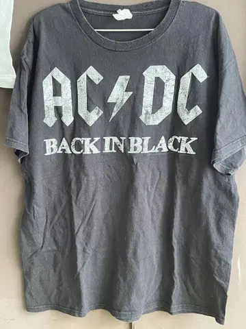 ACDC 빈티지 닐바나 커트 코베인 샤디 렛치리 밴 T