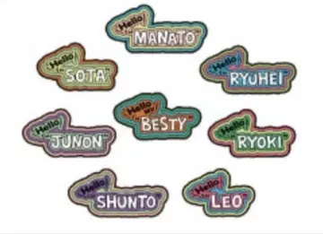 BE:FIRST -Hello My "BESTY"- 실리콘 핀즈 전 8종
