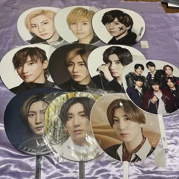 SixTONES 교모토 타이가 부채 10개 묶음 판매