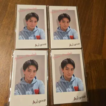 A! group 폴라로이드풍 카드