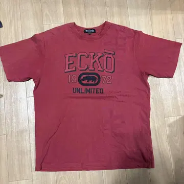 ECKO 빨간색 프린트 티셔츠