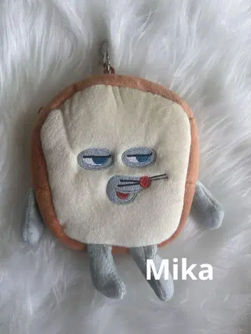빵 도둑 봉제 인형 파우치 패스 케이스