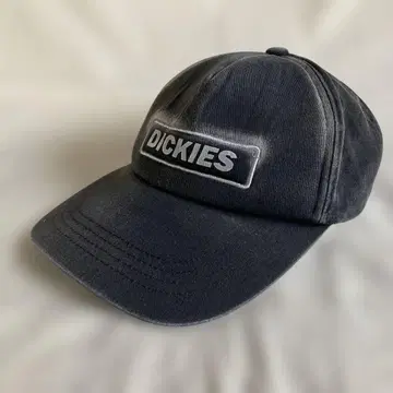 DICKIES 캡 used 가공 블랙 모자 디키즈