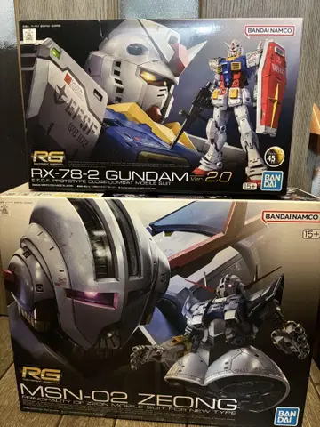 RG 건담 Ver.2.0+RG 지옹 새상품