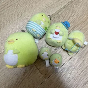 스밋코구라시 펭귄? 봉제 인형 5개 세트