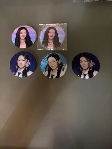 미아이 사쿠라이 미우 캔뱃지 5개 세트