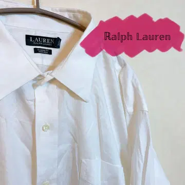 Ralph Lauren 클래식 핏 화이트 셔츠 3L-4L 사이즈