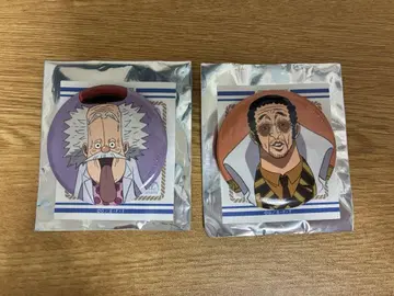 ONEPIECE 해군 조직도 캔뱃지 노랑 원숭이 베가 펑크