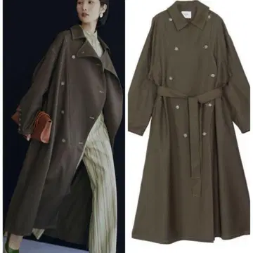 아메리 아메리 웨이브 프론트 오버 코트
