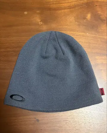 Oakley 그레이 니트 모자 비니 100% 아크릴