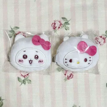 치이카와 산리오 시크릿 헤어 클립 헬로키티