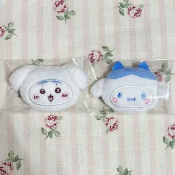 치이카와 (먼작귀) 산리오 시크릿 헤어 클립 하치와레 시나모롤