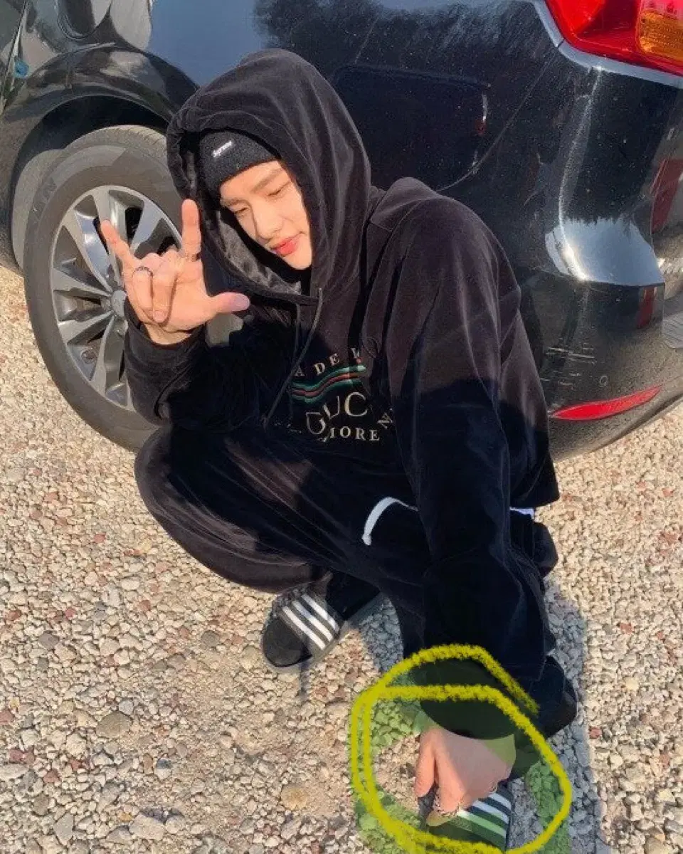 Stray Kids Hyunjin Son Min Vahn Silver Ring