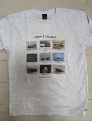 fig London NEW HORIZON T셔츠(애쉬 그레이-F)